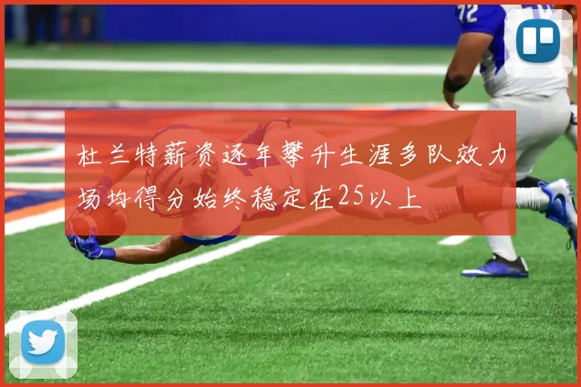 杜兰特薪资逐年攀升生涯多队效力场均得分始终稳定在25以上